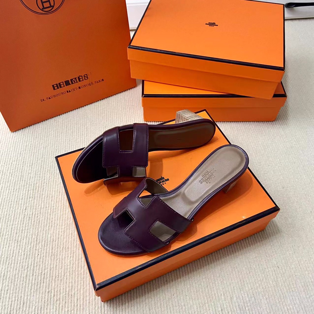 에르메스 올수공 오아시스 슬리퍼 샌들 스위프트 41